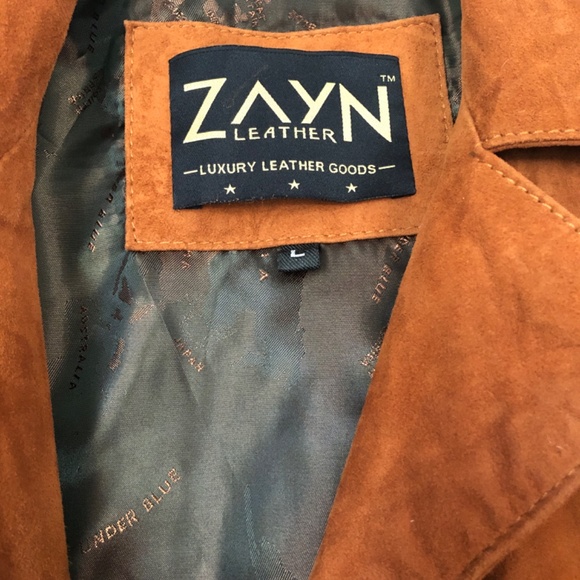 Zayn women’s genuine leather coat large - Picture 2 of 7